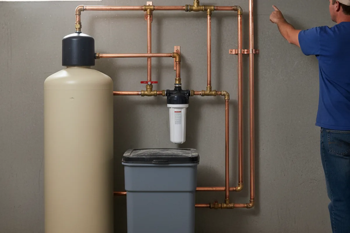 Whole-house water treatment system installed in Mc Knightstown